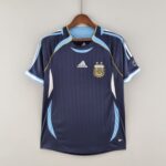Argentina AWAY 2006 Classic JERSEY WITH MESSI 19 - uaessss