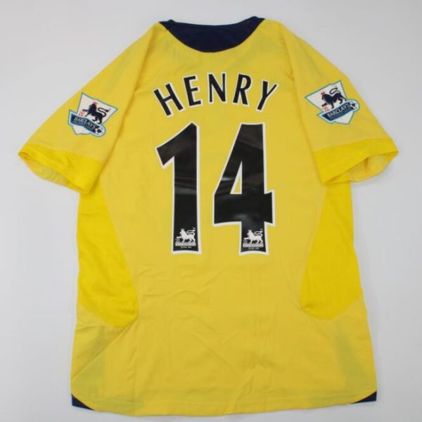 Arsenal Away Classic 2006 With Henry 14 - uaessss