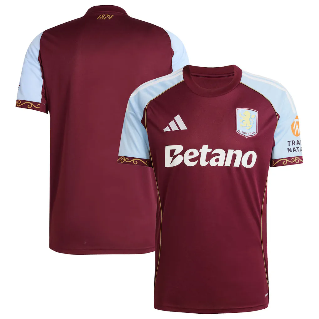 Aston Villa Home Jersey 2025 26 Shopify Recovered | UAE Sport Store