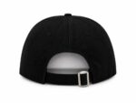 Black All Black Icon Cap with adjustable strap and classic design.