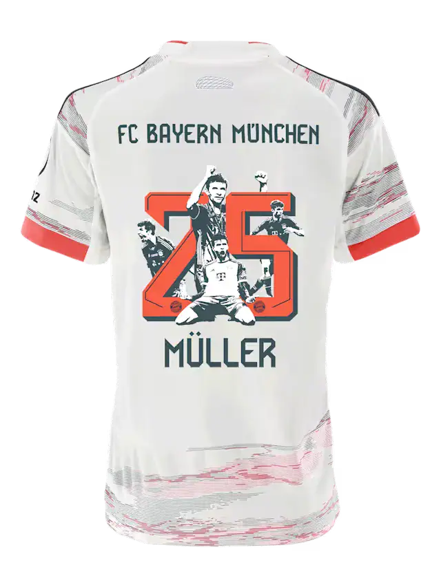 Bayern Munich Away MULLER Jersey 202526 | UAE SPORT STORE Bayern Munich Away Muller Jersey 2025 26 Shopify Recovered | UAE Sport Store