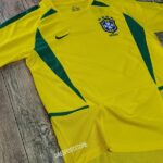 Brazil classic world cup 2002 jersey - uaessss