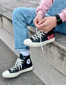 cdg-x-converse-chuck-taylor-all-star-hi-741516 | UAE SPORT STORE CDG x Converse Chuck Taylor All star Hi - uaessss