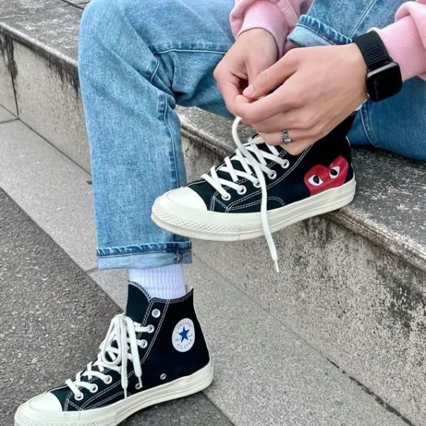 CDG x Converse Chuck Taylor All star Hi - uaessss