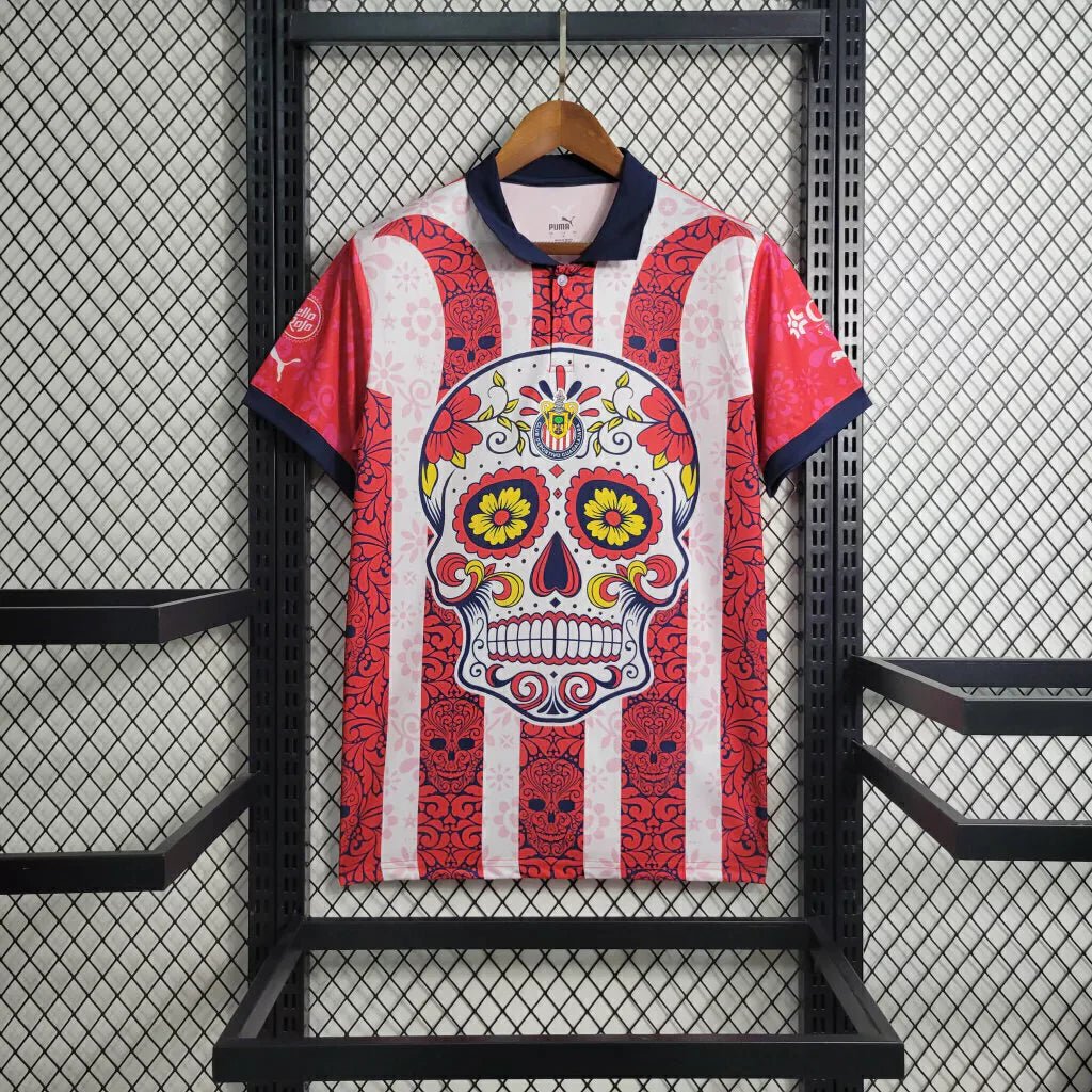 chivas-guadalajara-day-of-the-dead-jersey-2324-604756 | UAE SPORT STORE Chivas Guadalajara DAY OF THE DEAD JERSEY 23/24 - uaessss