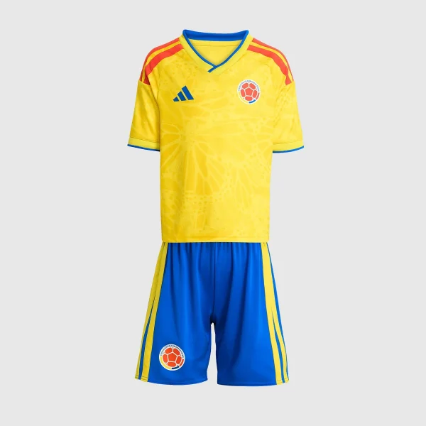 Colombia Home World Cup kit kids 2025/26
