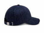 Dior Monogram Luxe navy baseball cap with embroidered logo and adjustable strap.