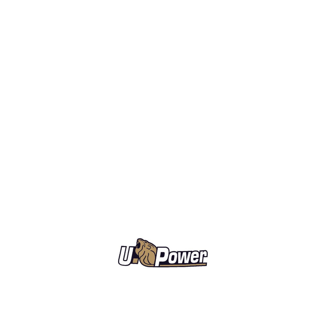 U Power logo with a raised brown fist and bold text on a black background (bottom center).