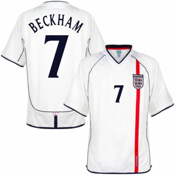 England Classic home 2002 Beckham 7