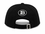 Logo cap with bold "DB" embroidery, adjustable strap, and classic black design.