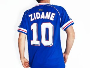 France Classic Home world cup 1998 with Zidane 10 - uaessss
