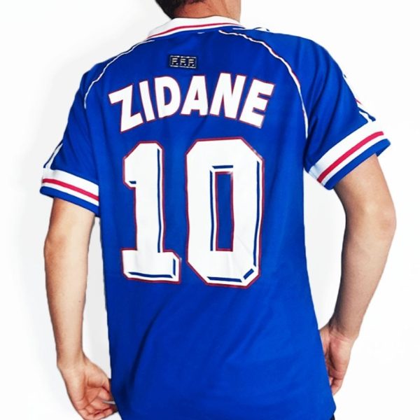 France Classic Home world cup 1998 with Zidane 10 - uaessss