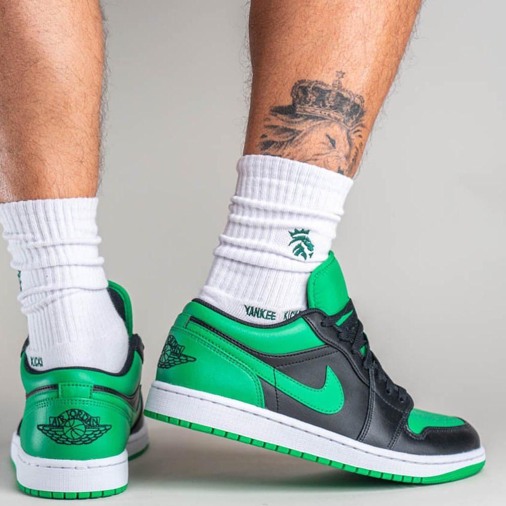jordan-1-low-lucky-green-372109 | UAE SPORT STORE Jordan 1 Low Lucky Green - uaessss