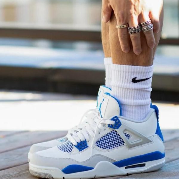 Jordan 4 Retro Military Blue (2024) - uaessss