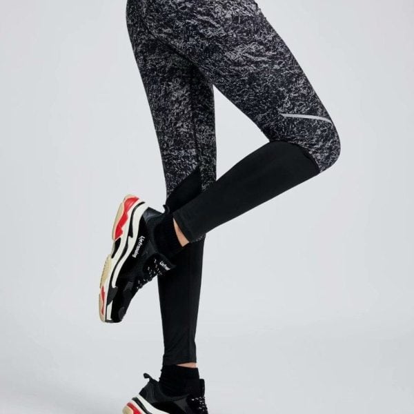Ladies stretch training set gray - uaessss