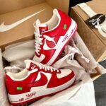 Louis Vuitton x Nike Air Force 1 Low - uaessss
