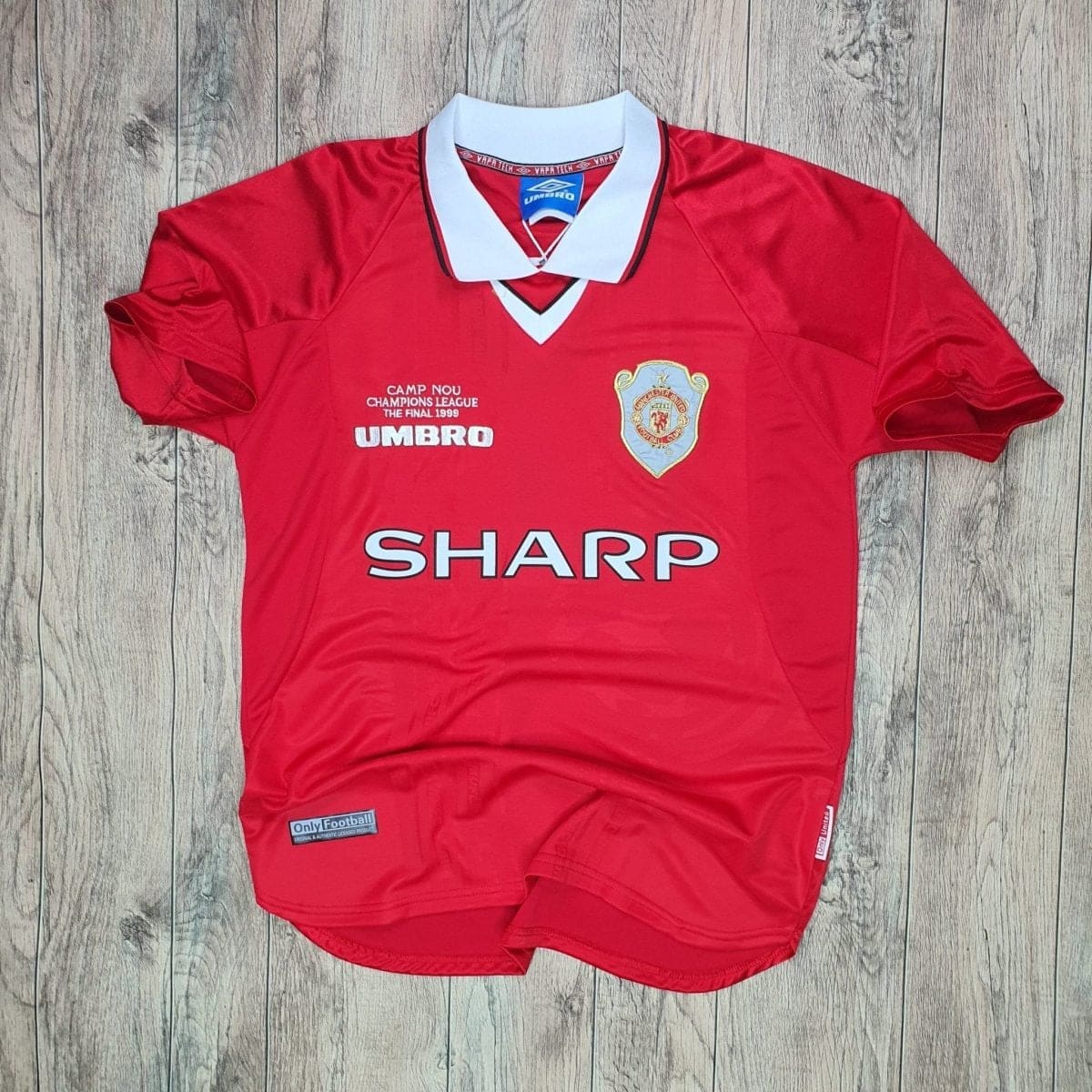 Man United classic 1999 UCL champions BECKHAM 7 - uaessss