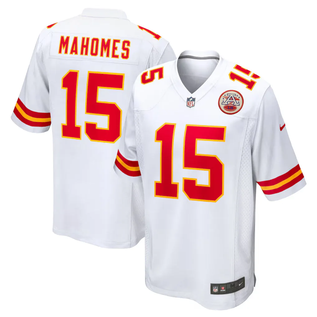 Mens Nike Patrick Mahomes White Kansas City Chiefs Game Jersey Shopify Recovered | UAE Sport Store