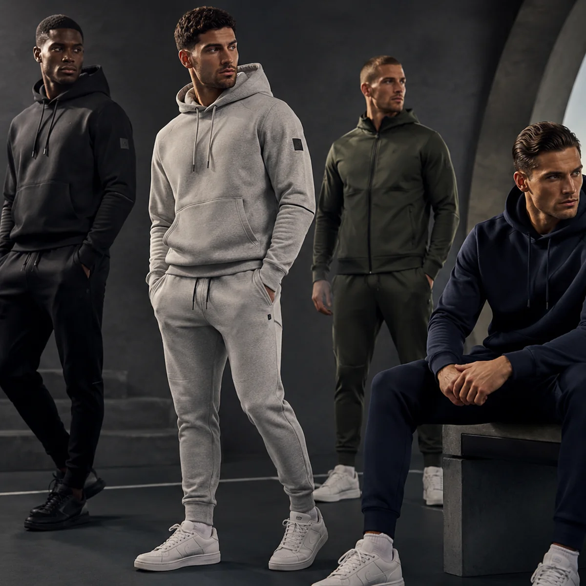 Hoodies and tracksuits