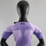 rn-image_picker_lib_temp_636d20c1-bace-462d-b5ed-10c4f6afe487 | UAE SPORT STORE Back view of a black mannequin wearing a lavender T-shirt.