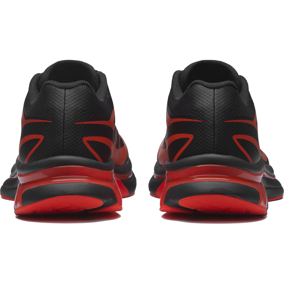 rn-image_picker_lib_temp_bc60a2ac-4815-4dc9-aec3-fa07b3b935c3 | UAE SPORT STORE Pair of black and red running shoes shown from the back, highlighting red accents and sole design