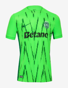 v5JdUaSMGqVyoOn | UAE SPORT STORE Bright green soccer jersey with black streaks, featuring a Nike swoosh, club crest, and 'Betano' sponsor on the chest.