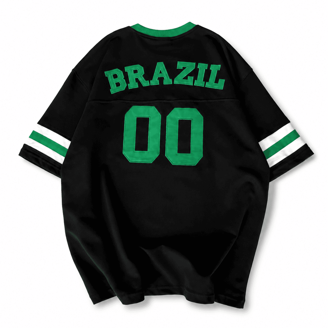 7d65e126-6567-40e7-873f-b80621007102_85ad5651-286e-4c82-bbba-6b8b22f65165 | UAE SPORT STORE Brazil 00 Oversized Jersey Tee – Black/Green