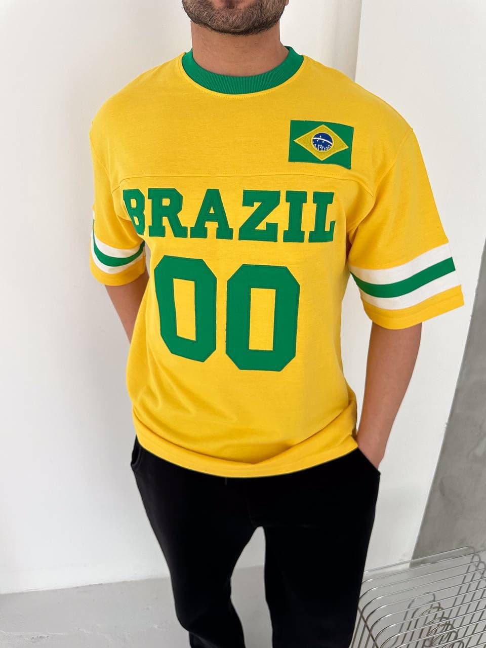 fb697f3d-b27e-41d6-b059-e455cef60cb9 | UAE SPORT STORE Brazil 00 Oversized Jersey Tee