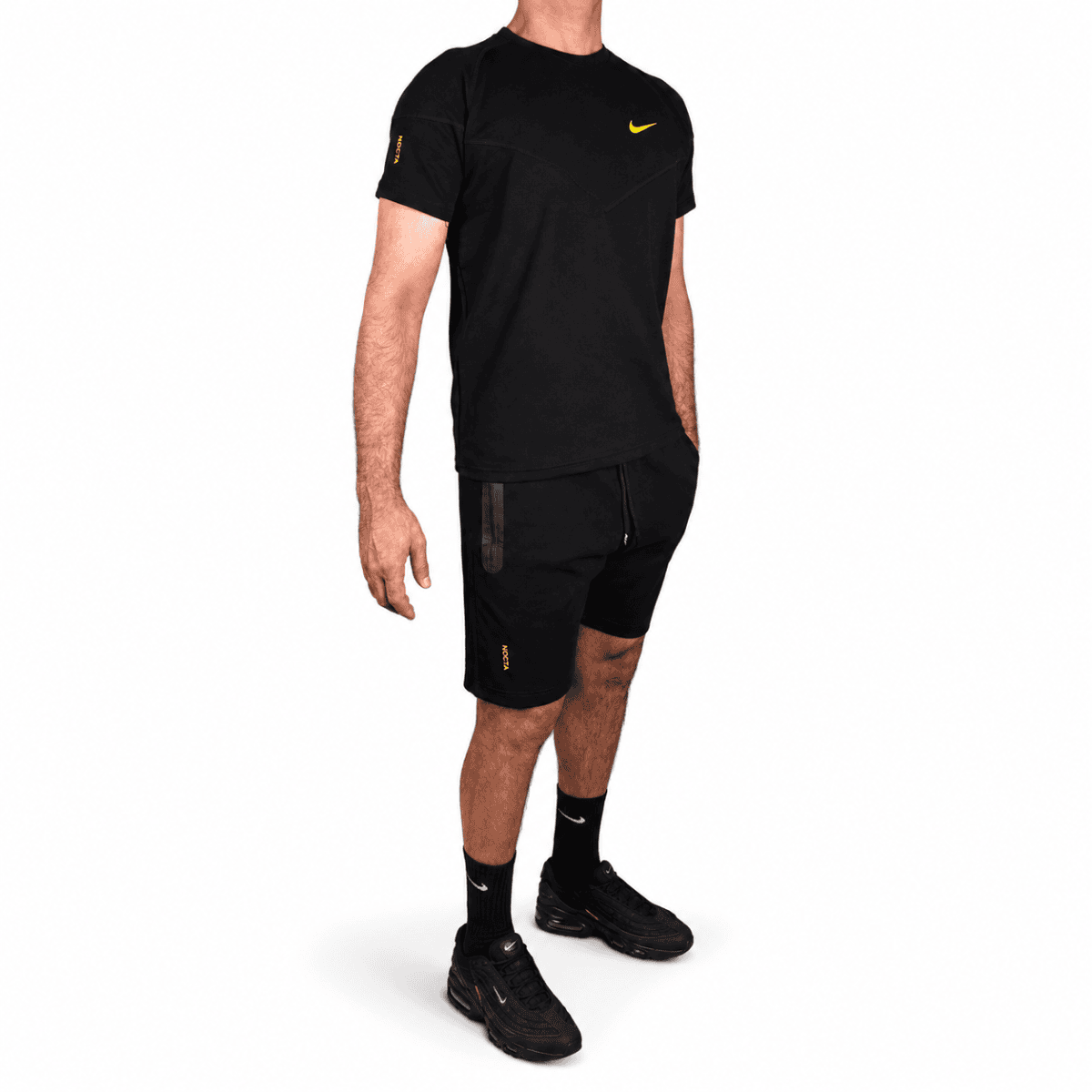 Nike Black Performance T-Shirt & Shorts Set