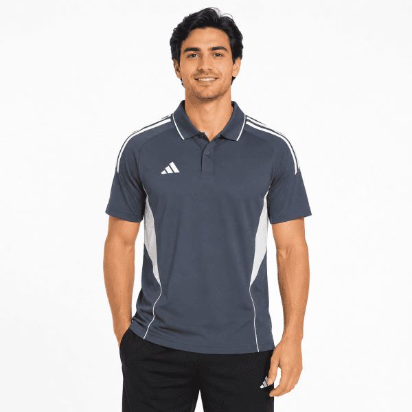 Grey Sports Training Polo