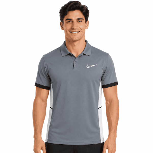 Grey Training Polo Shirt