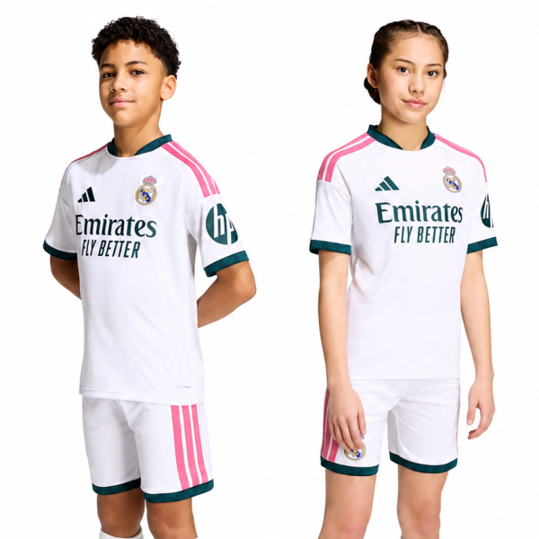Real Madrid Home Kids Kit 2026/27