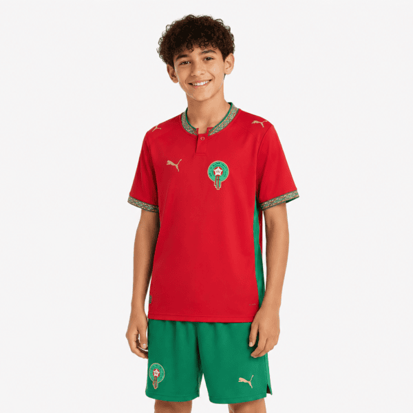 Morocco Home World Cup KIT KIDS 2026 | UAE SPORT STORE 8476d60f 8b30 4c9b 818a | UAE Sport Store