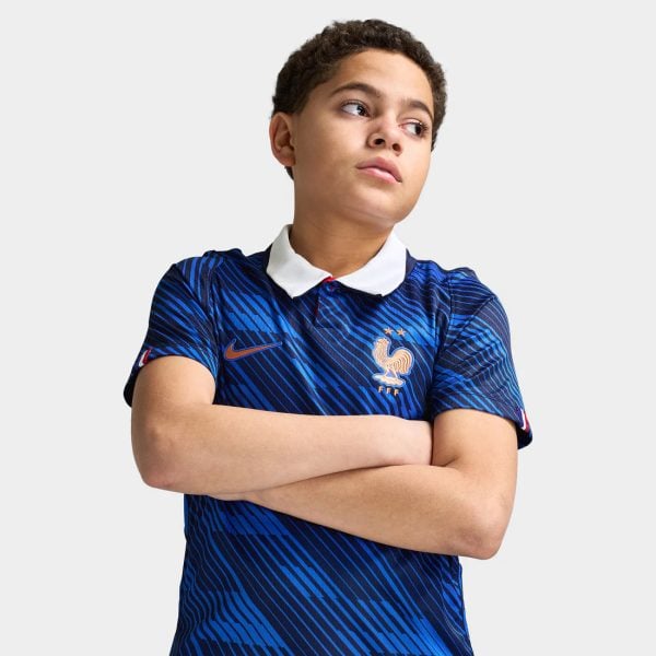 Ib5129 480 Nike Juniors France Home Jersey Blue E 1 | UAE Sport Store
