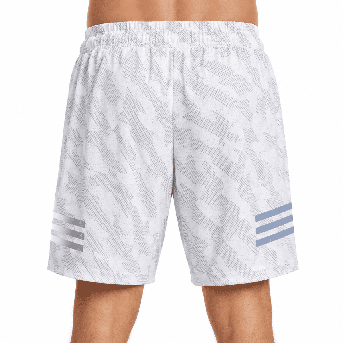 White Camo Training Shorts