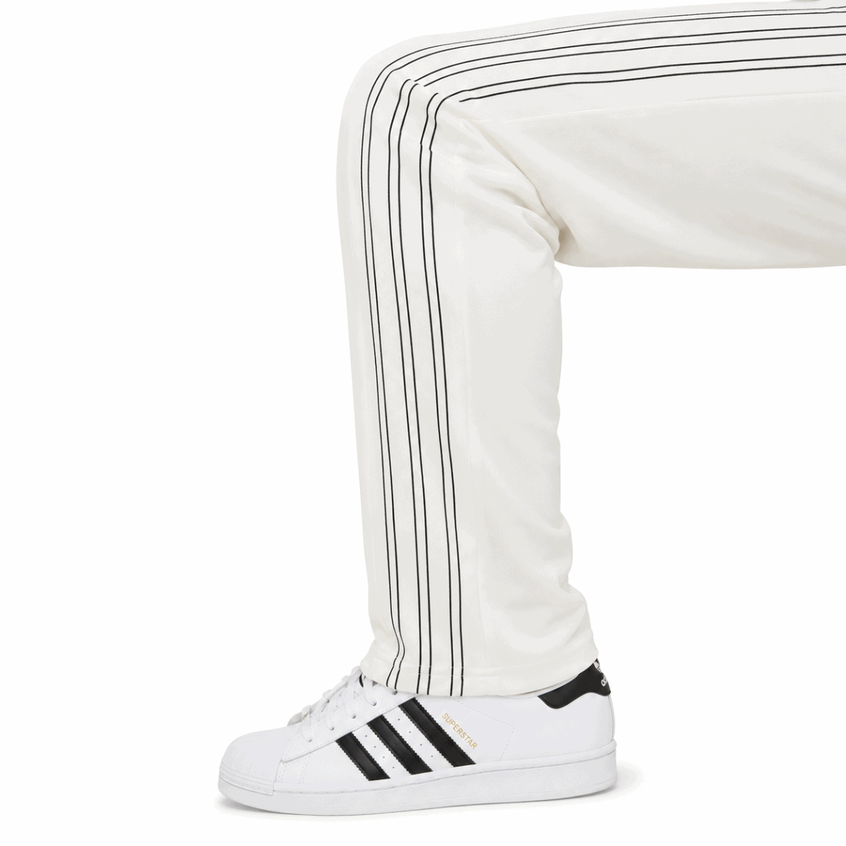 Heritage 3-Stripes Oversized Track Set – WHITE