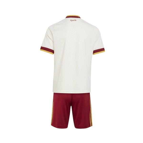 Conjunto Adidas Spain Fef Segunda Equipacion Mundial 2026 Nino Off White 3 1 | UAE Sport Store