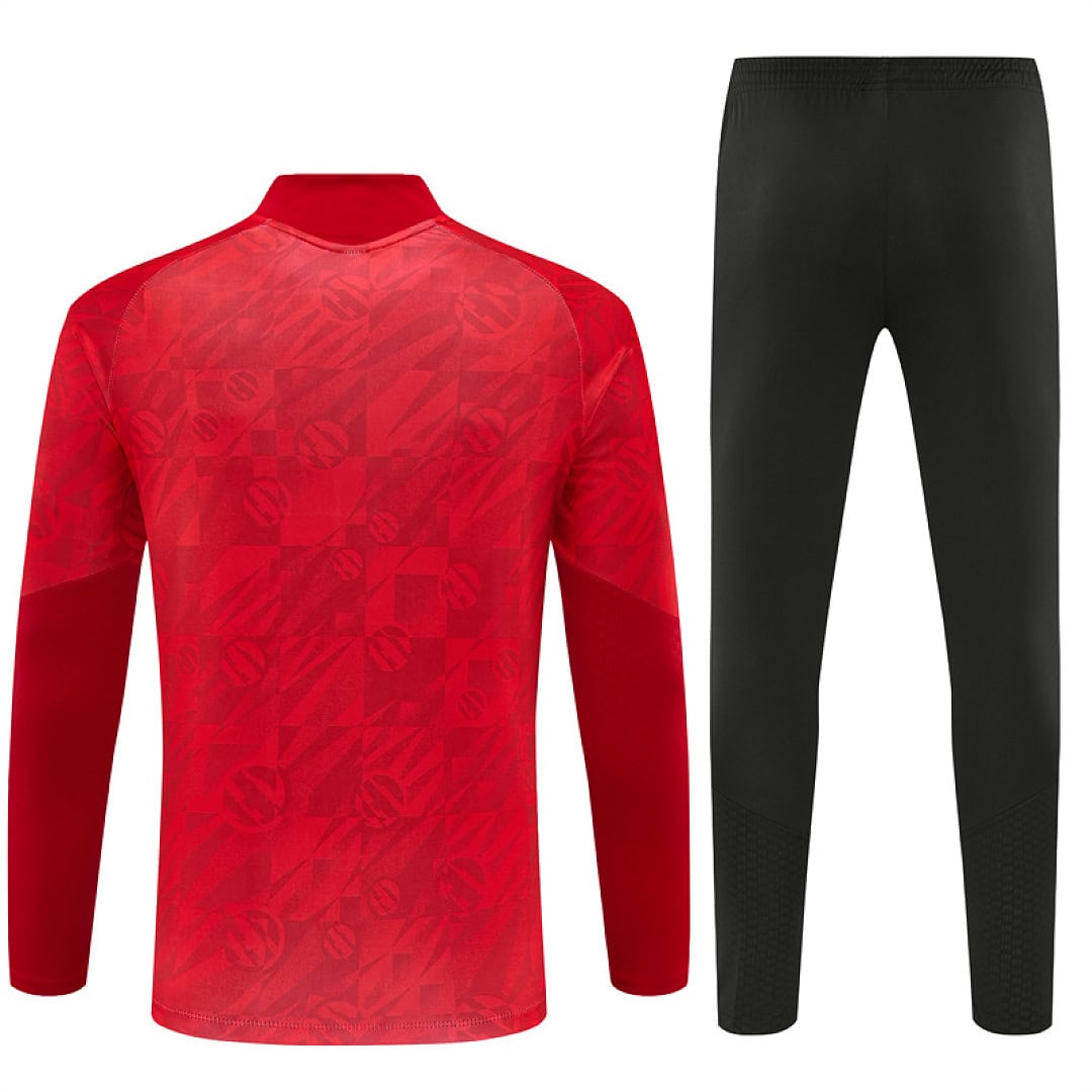 Liverpool Red Black Training Tracksuit 2026/27 - 2 | UAE SPORT STORE Liverpool training tracksuit 2026/27 back view red top and black pants