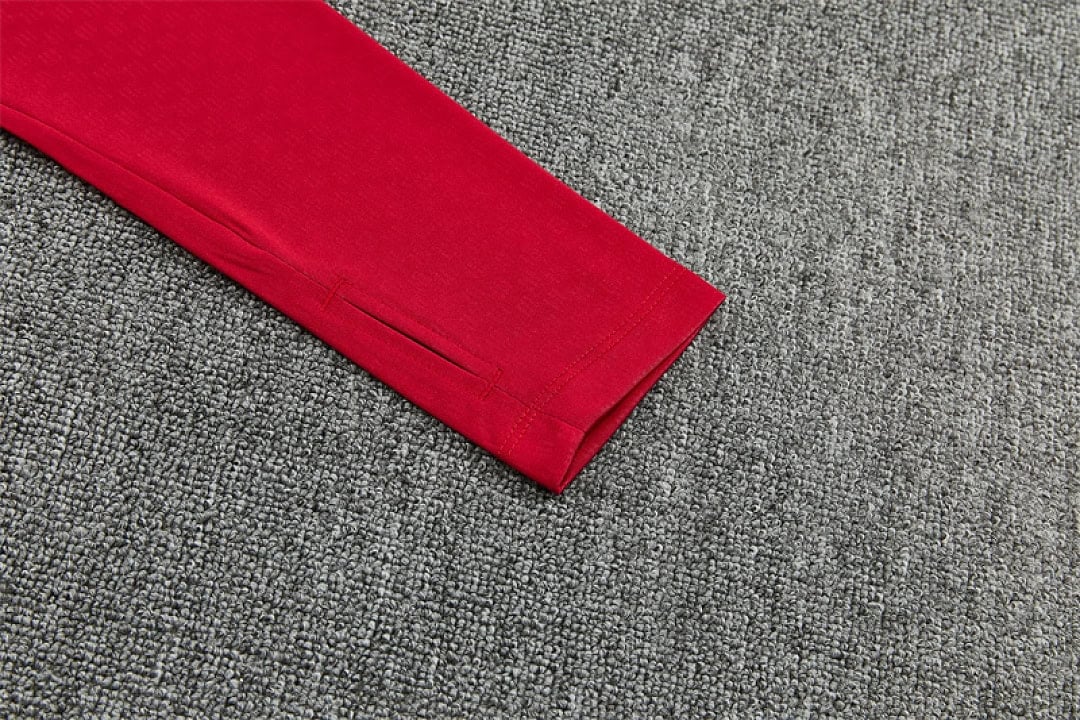 Liverpool Red Black Training Tracksuit 2026/27 - 8 | UAE SPORT STORE Sleeve cuff stitching detail Liverpool red training top