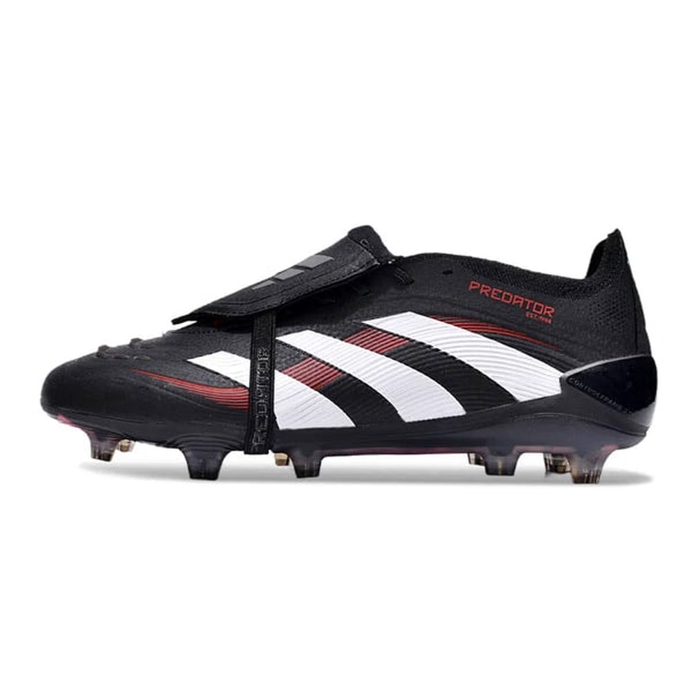predator-elite24-8755-1000 | UAE SPORT STORE Adidas Predator Elite 24 FG Firm Ground Soccer Cleats – Black/White/Red