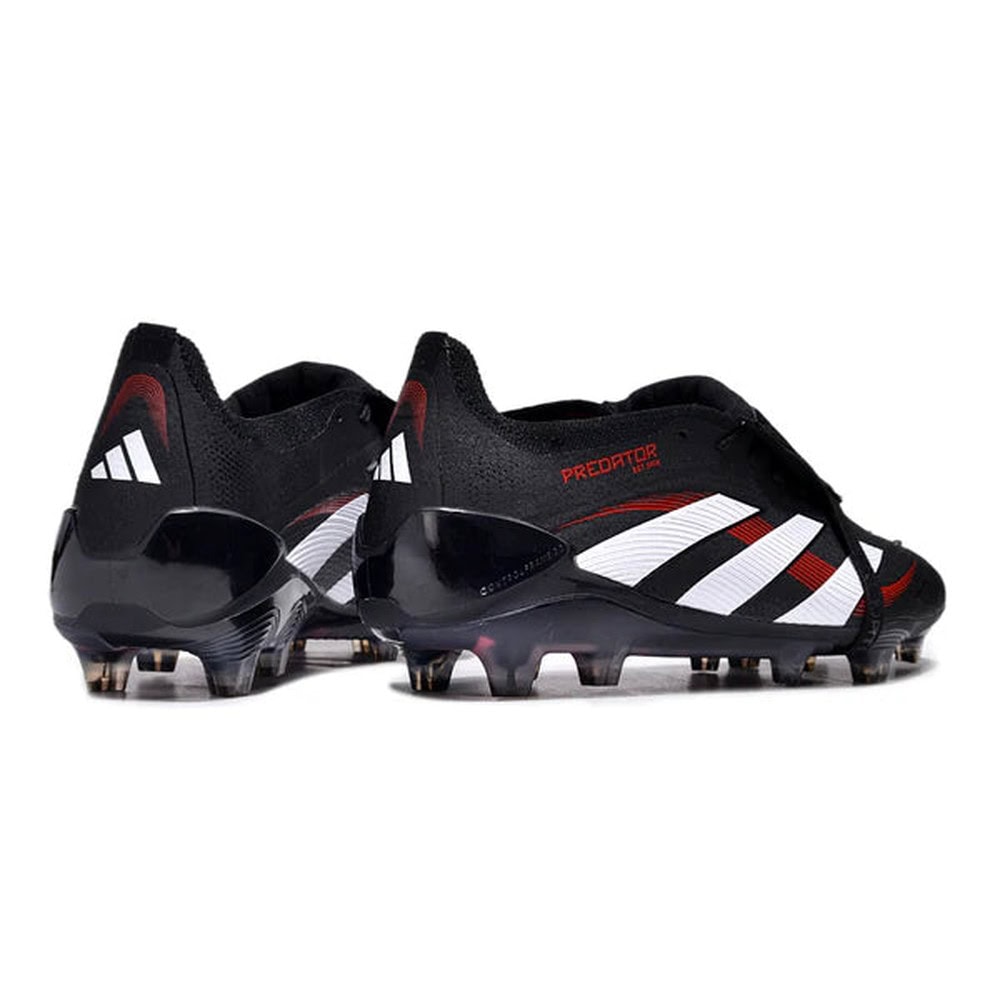 predator-elite24-8757-1000 | UAE SPORT STORE Adidas Predator Elite 24 FG Firm Ground Soccer Cleats – Black/White/Red