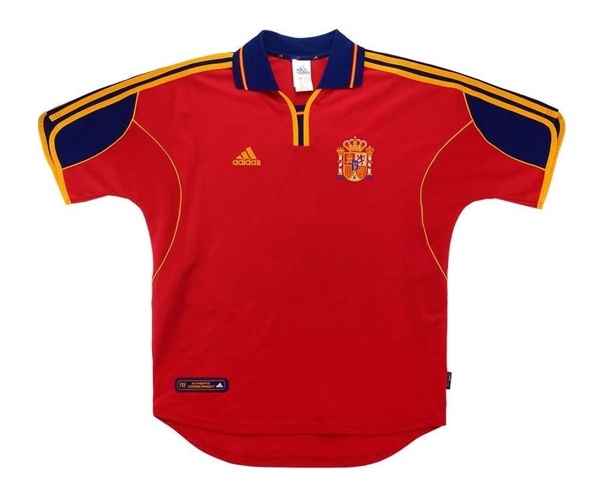 wXxhnC4Y8eACMeV-1jpg | UAE SPORT STORE Spain Home Classic Jersey 1999s