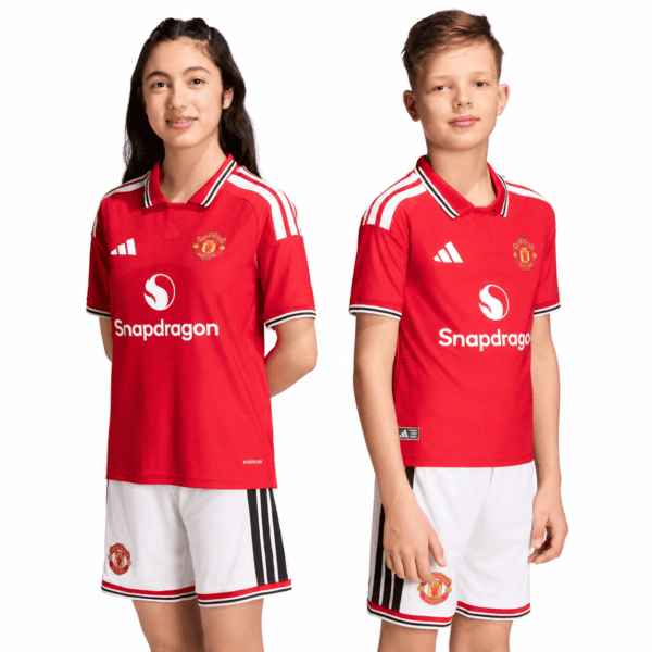 Man United Home Kit Kids 2026/27
