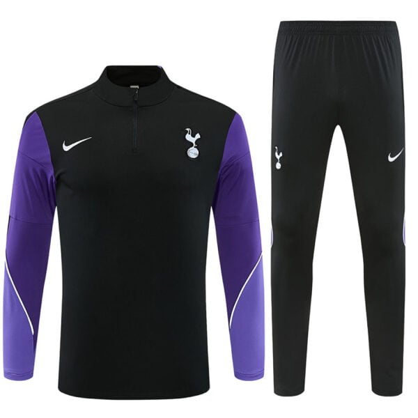 Tottenham Hotspur Black Strike Training Tracksuit 2026