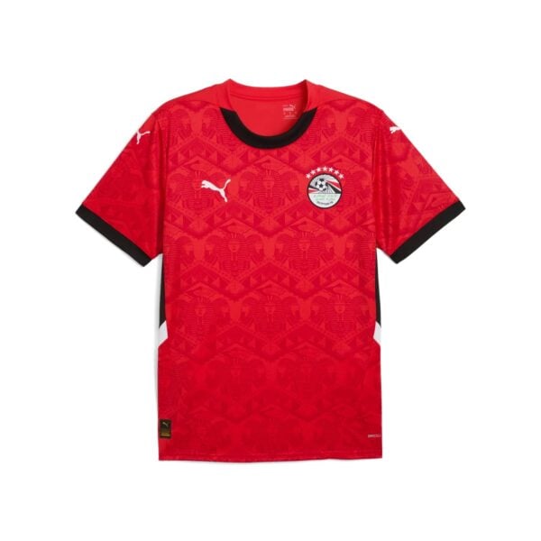 1_3fae5f4b-1796-4e77-b67b-ff8b35e04c4bjpg - UAE SPORT STORE Egypt national team home jersey 2025 in red with black and white accents.