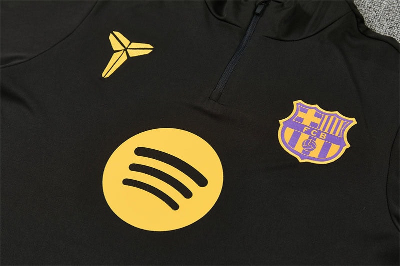 235603241-11jpg | UAE SPORT STORE BRC Kobe Quarter-Zip Training Tracksuit Set Black Purple