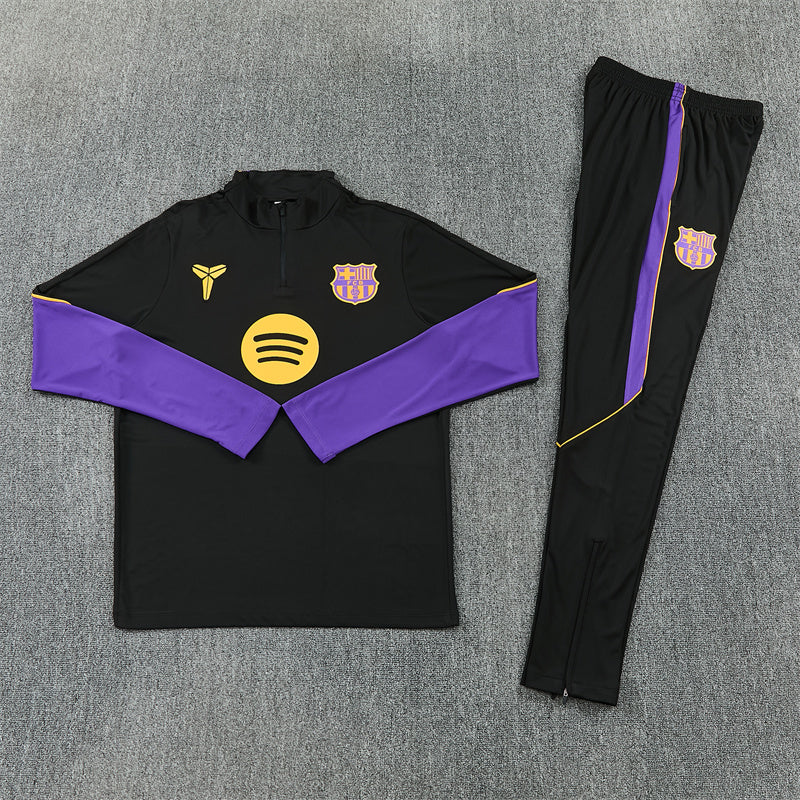 235603241-13jpg | UAE SPORT STORE BRC Kobe Quarter-Zip Training Tracksuit Set Black Purple