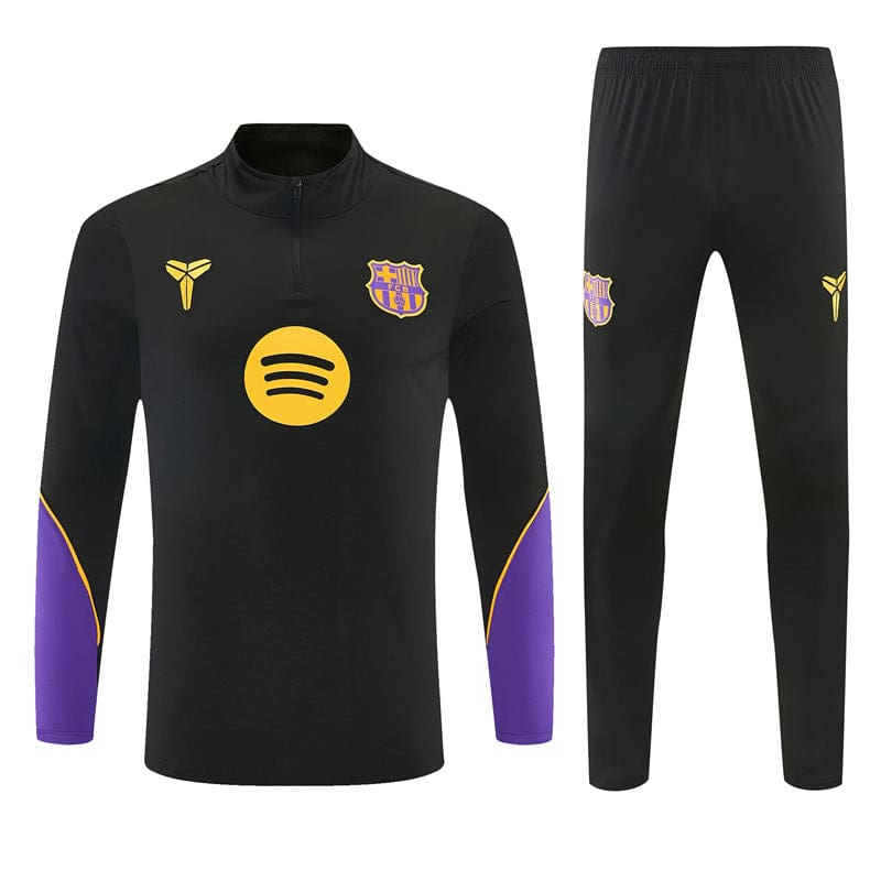235603241-19jpg | UAE SPORT STORE BRC Kobe Quarter-Zip Training Tracksuit Set Black Purple