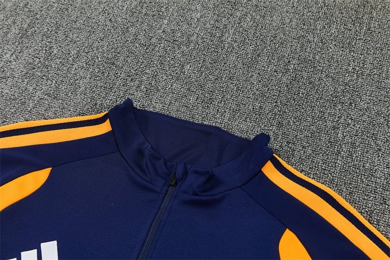 238914841-14jpg | UAE SPORT STORE RM Quarter-Zip Training Tracksuit Set Navy Orange White