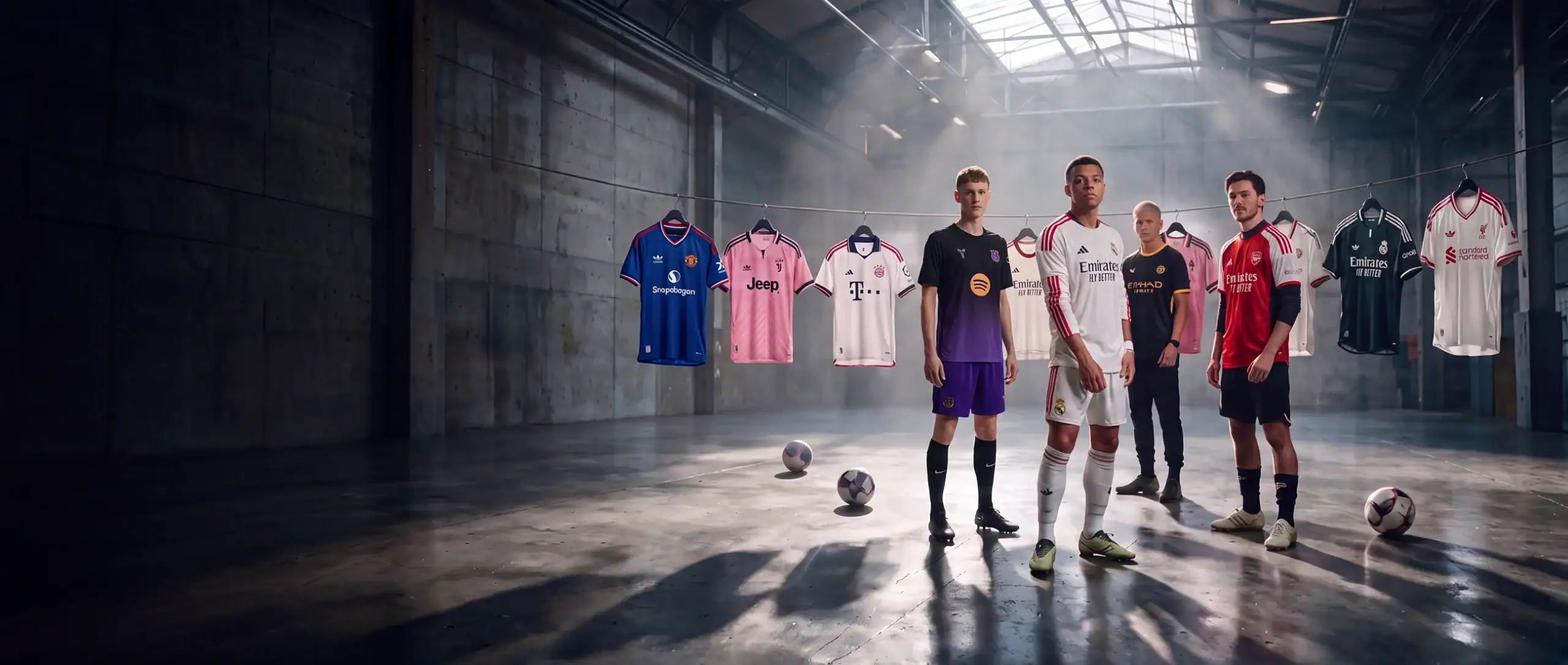 New season 26/27 football kits at UAE Sport Store